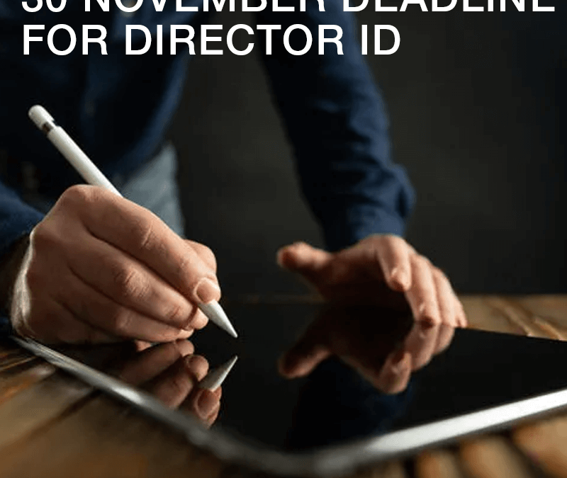 30 November 2022 deadline for Director ID requirements